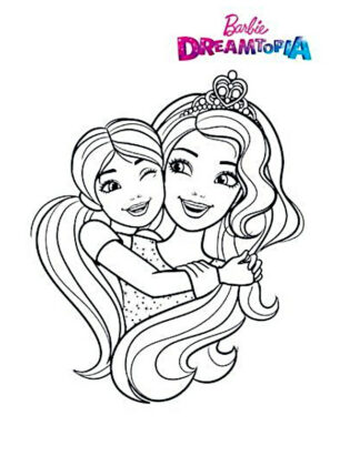 dibujos de barbie para colorear