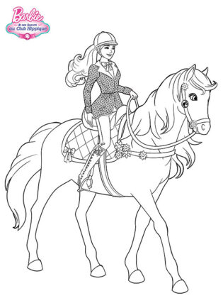 dibujos de barbie para colorear