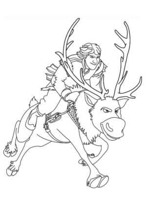 dibujos de frozen para colorear