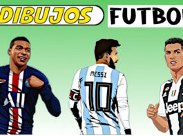dibujos de futbol para colorear