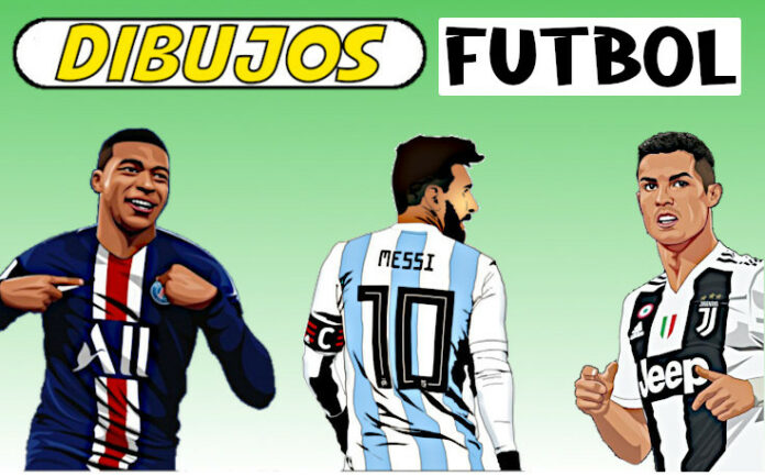dibujos de futbol para colorear