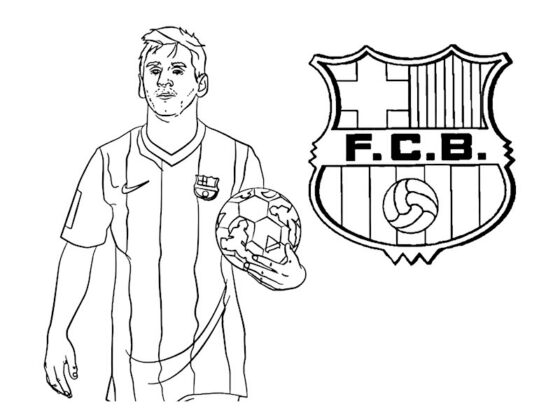 dibujos de futbol para colorear