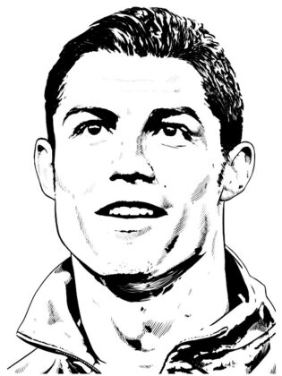 dibujos de futbol para colorear