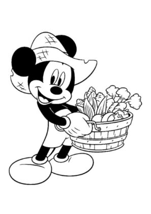dibujos de mickey mouse para colorear