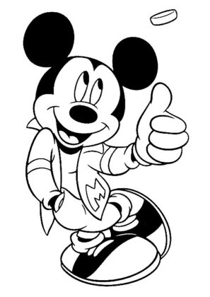 dibujos de mickey mouse para colorear