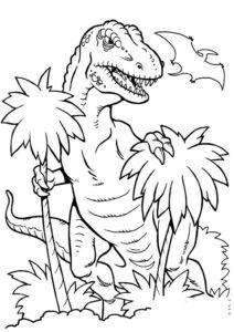 dibujos para colorear de dinosaurios
