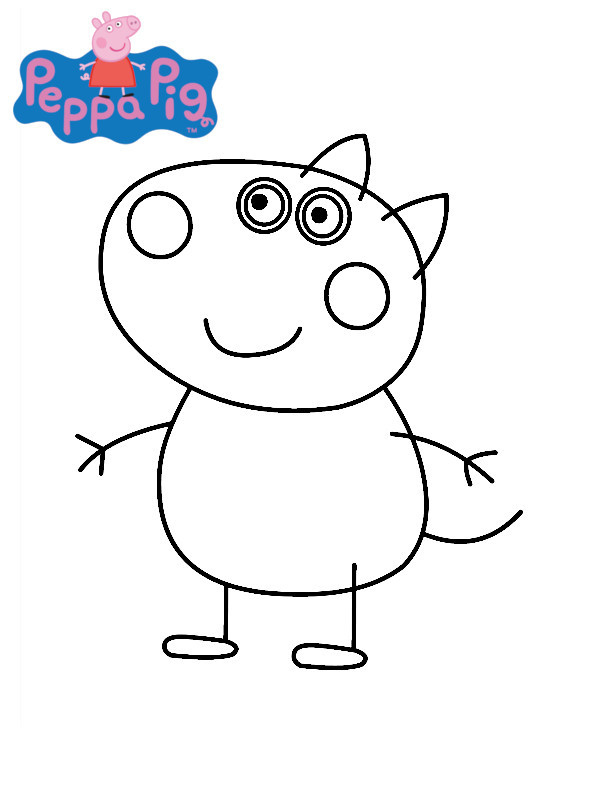 dibujos para colorear de peppa pig