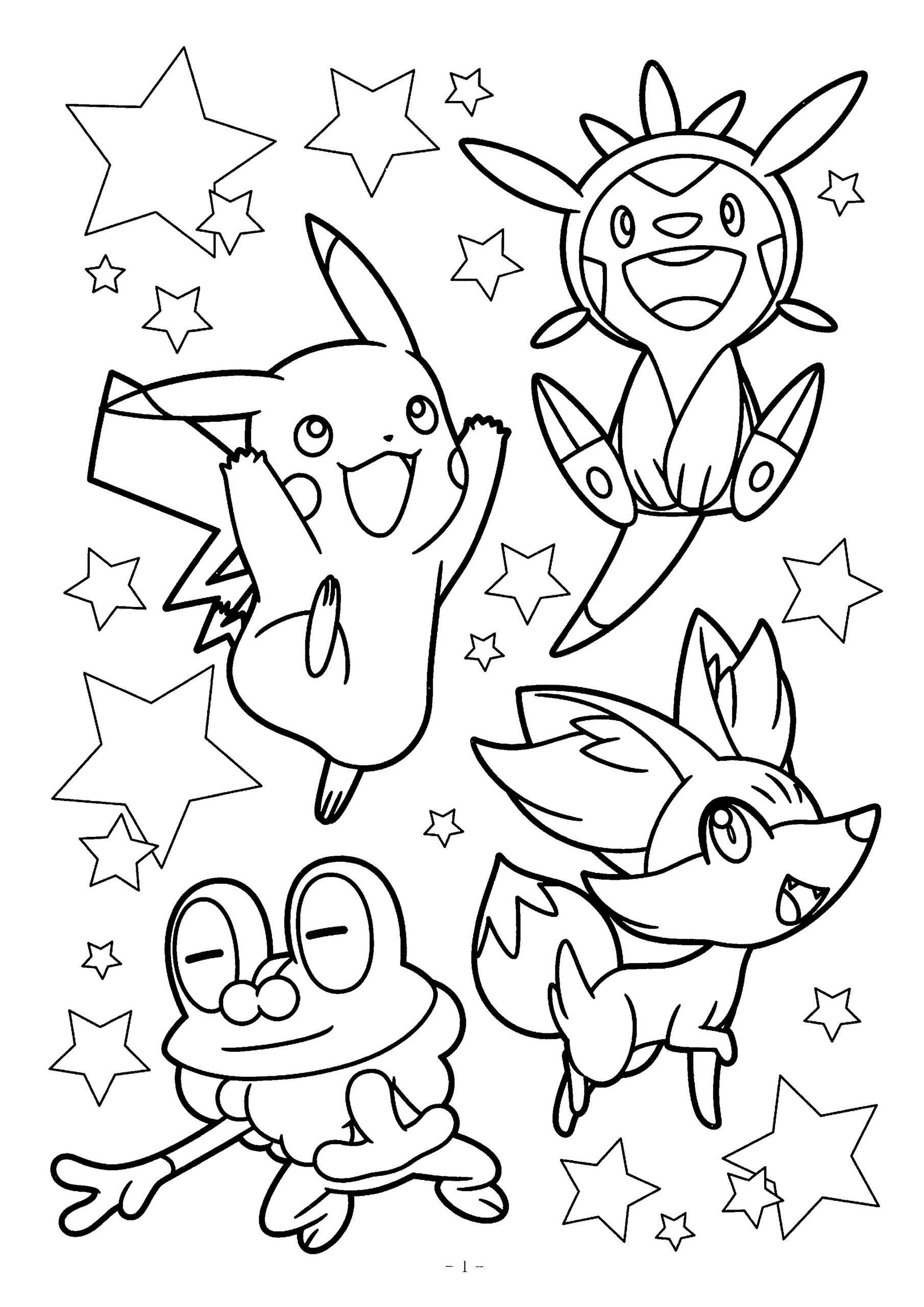 dibujos para colorear de pokemon