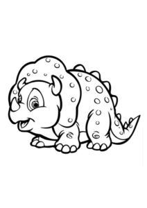 dibujos para colorear dinosaurios
