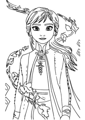 dibujos para colorear frozen