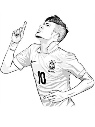 dibujos para colorear futbol