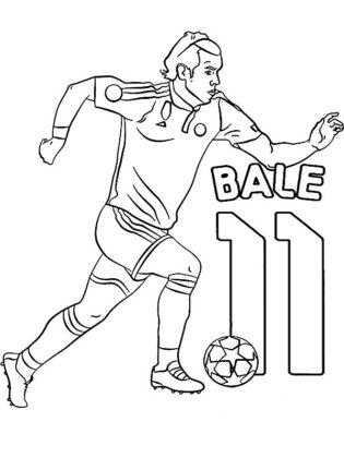 dibujos para colorear futbol