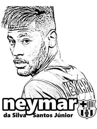 dibujos para colorear futbol