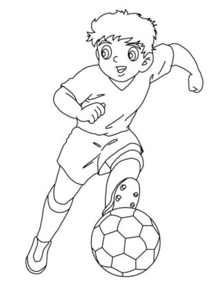 dibujos para colorear futbol