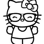 dibujos para colorear hello kitty