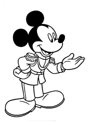 dibujos para colorear mickey mouse