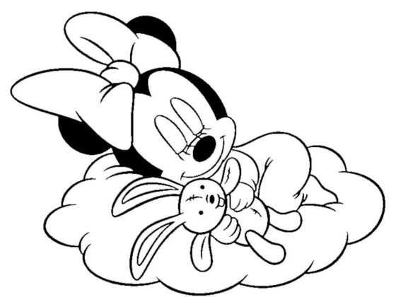 dibujos para colorear minnie