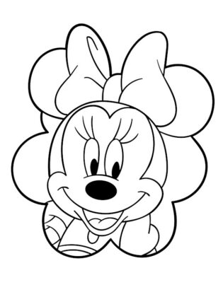 dibujos para colorear minnie