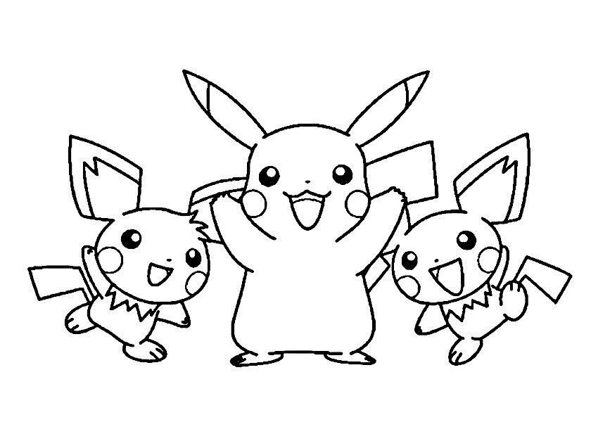 dibujos para colorear pokemon
