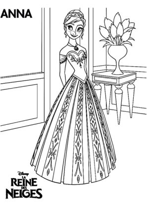 frozen dibujos para colorear