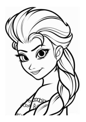 frozen para colorear