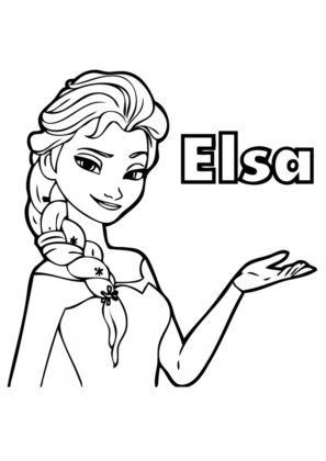 frozen para colorear