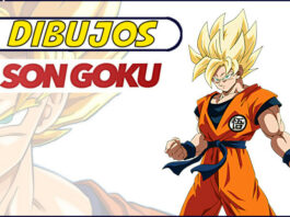 goku para colorear