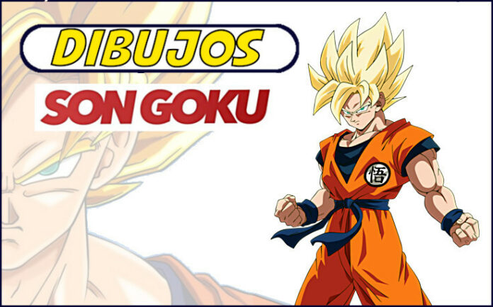 goku para colorear