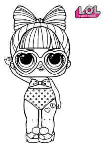 lol surprise para colorear lol surprise para colorear