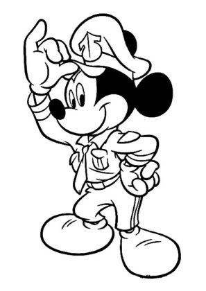 mickey mouse dibujos para colorear
