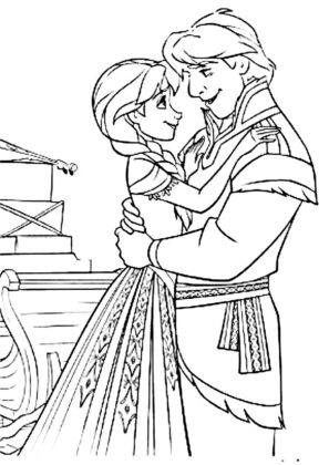para colorear frozen