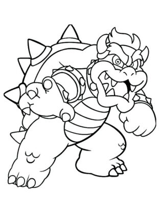 para colorear mario bros