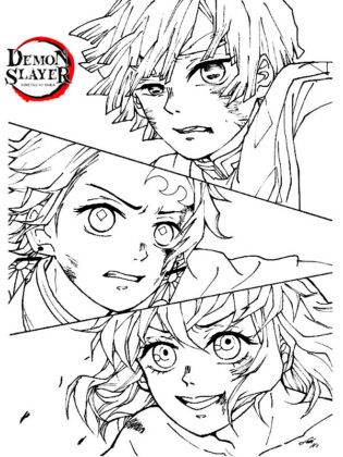 demon slayer dibujos