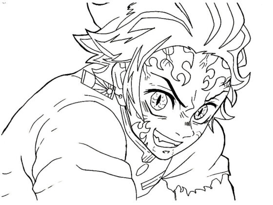 dibujos demon slayer