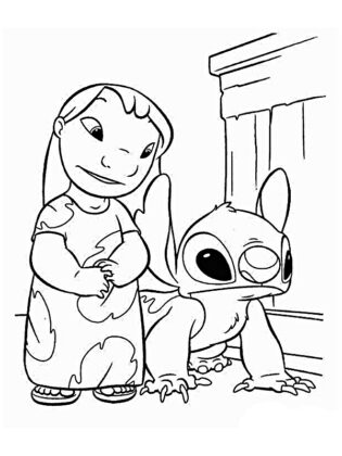 stitch dibujo
