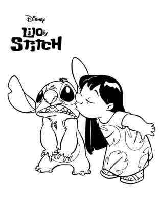 stitch dibujo