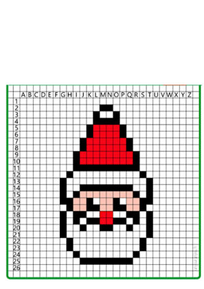 navidad pixel art