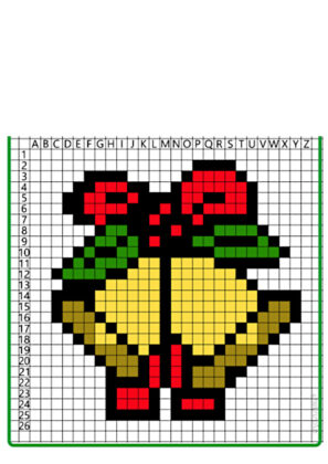 navidad pixel art