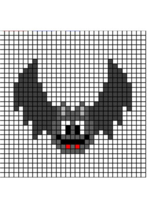 pixel art de halloween