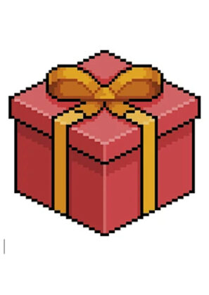 pixel art navidad