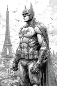 batman dibujo para colorear