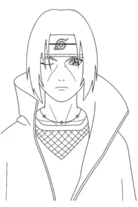 dibujo de naruto para colorear