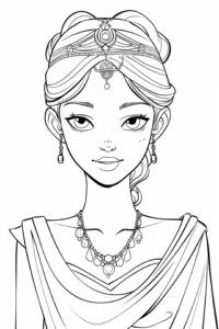 dibujo de princesas