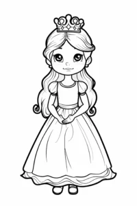 dibujo de princesas