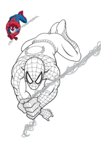dibujo de spiderman