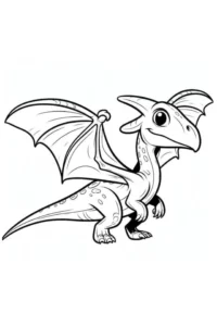 dibujo dinosaurio colorear