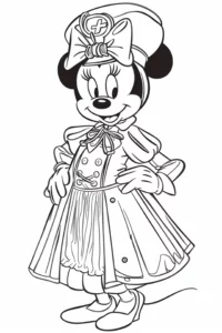 dibujo minnie
