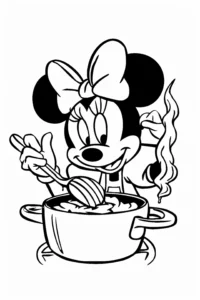 dibujo minnie mouse
