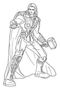 dibujo superheroe