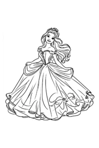 dibujos de barbie
